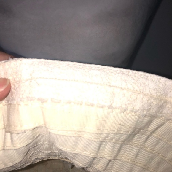 Bundle Of Two Bucket Style Hats Womens Vintage Polyester Red Cream - Picture 9 of 13